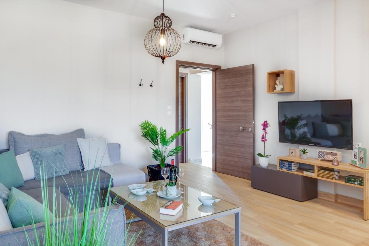 Chania Elite Homes I-Sunny Apartment 4Km From Center Dış mekan fotoğraf